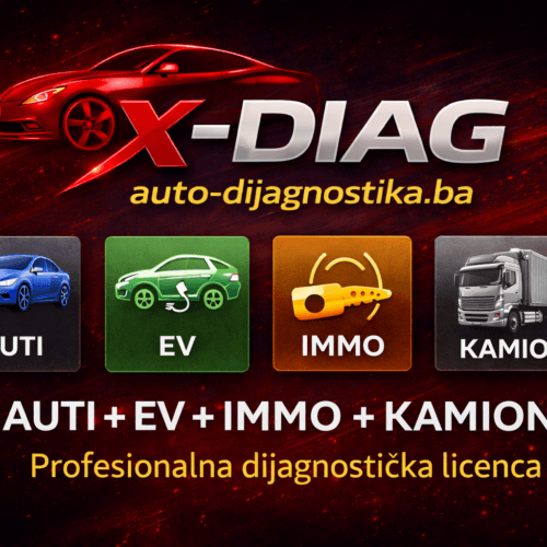 XDIAG licenca – aktivacija za automobile i kamione